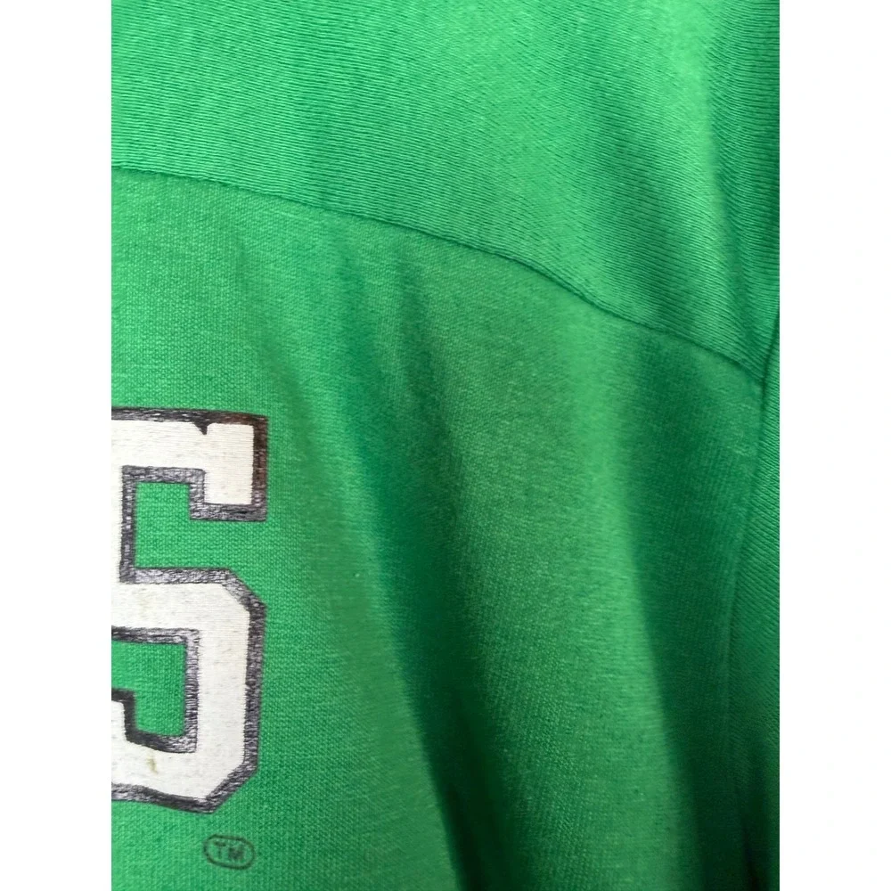 Vintage Philadelphia Eagles Tshirt Mens XL Green NFL Football Rawlings 80s NFC
